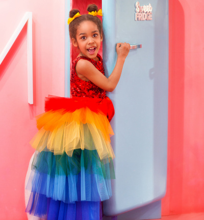 Rainbow costume 1