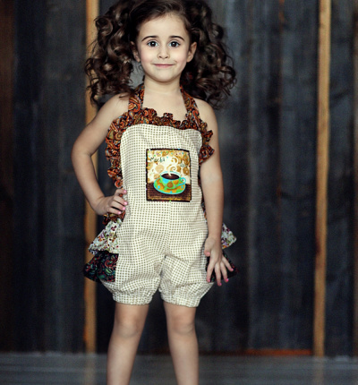Body with ruffles