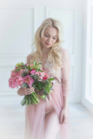Boudoir tulle dress Rosy Morning фото 4