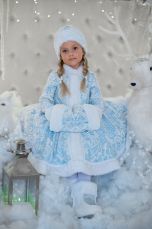 Costume of Snow maiden with a hat №10 фото 4