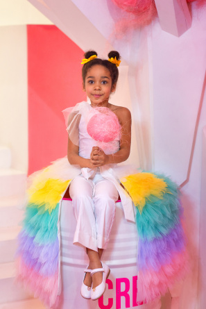 Unicorn costume with removable trail №3 фото 1