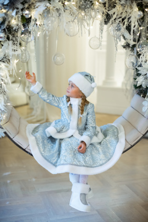 Costume of Snow Maiden with a hat №8 фото 6