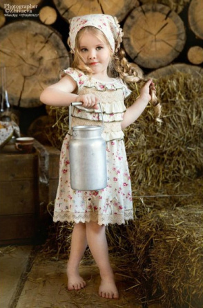 Dress with a handkerchief Anechka фото 2