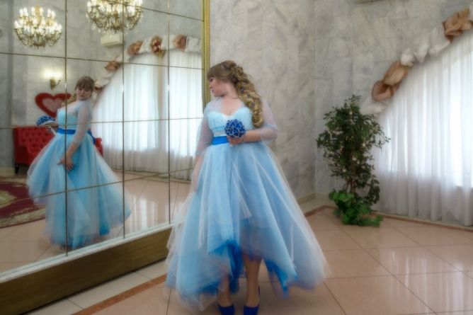 Wedding dress Aerial фото 1