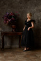 Dress Black Rose