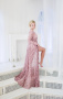 Lace boudoir dress Dusty Rose