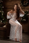 Lace boudoir dress White Berry